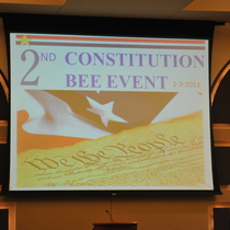 2nd Annual Constitution Bee